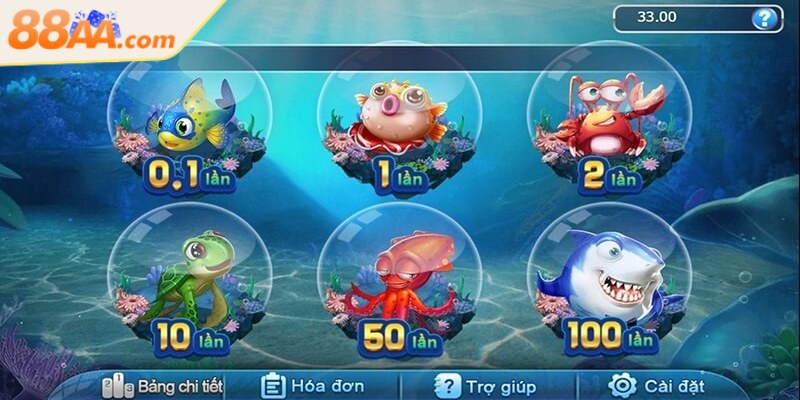 Trải nghiệm Bắn cá Hoàng gia thú vị hấp dẫn dưới đại dương 3 Trải nghiệm Bắn cá Hoàng Gia mang đến ưu điểm nổi bật riêng, đầy cuốn hút